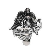 Visor Clip-Angel-Never Drive Faster...