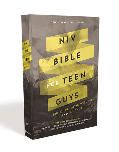 NIV Bible For Teen Guys-Printed Hardcover