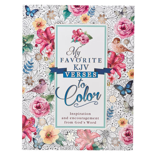 My Favorite KJV Verses Adult Coloring Book