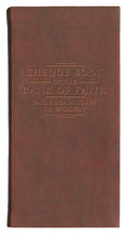 Chequebook Of The Bank Of Faith - Burgundy