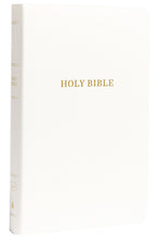 KJV Gift & Award Bible (Comfort Print)-White Leatherflex