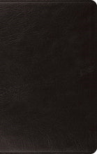 ESV Large Print Thinline Bible-Black Genuine Leather