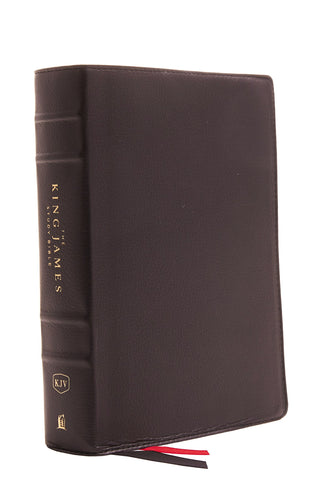 KJV Study Bible (Full-Color)-Black Genuine Leather