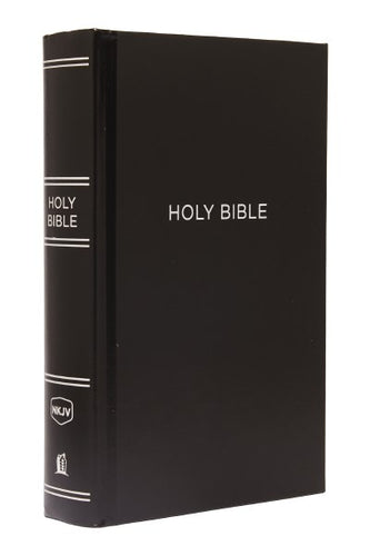 NKJV Large Print Pew Bible-Black Hardcover