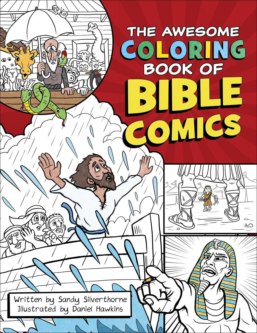 The Awesome Coloring Book of Bible Comics (Paperback)