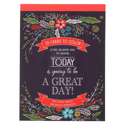 Today Is Going To Be A Great Day! Coloring Postcards