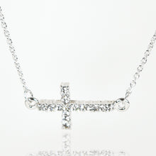 Necklace-Eden Merry-Pendant w/Sideways Cross
