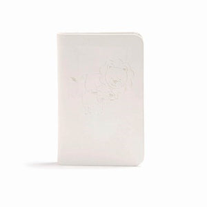 CSB Baby's New Testament With Psalms-White LeatherTouch