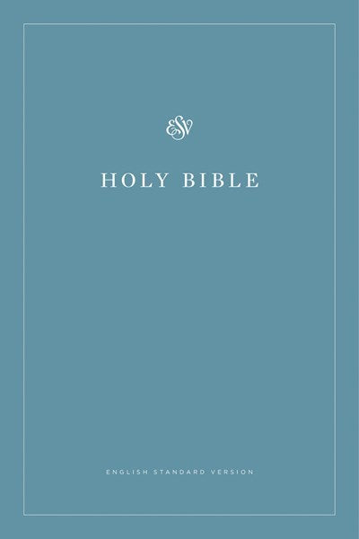 ESV Economy Bible-Blue Softcover