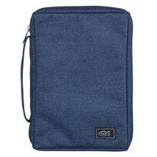 Bible Cover-Value-Fish-Navy-LRG