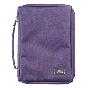 Bible Cover-Value-Fish-MED-Purple