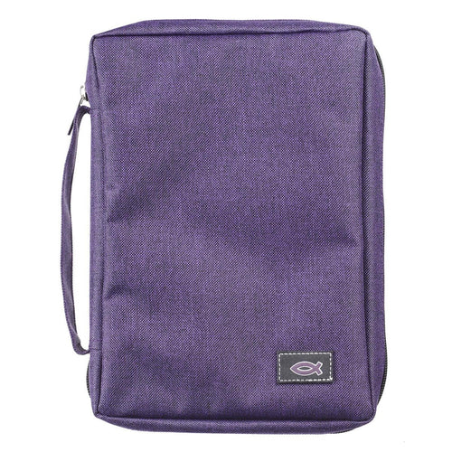 Bible Cover-Value-Fish-Small-Purple