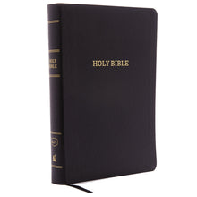 KJV Giant Print Reference Bible (Comfort Print)-Black Bonded Leather Indexed