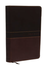 NKJV Deluxe Gift Bible (Comfort Print)-Toffee Leathersoft