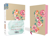 NIV Journal The Word Bible For Teen Girls-Gold/Floral Leathersoft (PUB TEMP OUT OF STOCK=7/26/24)