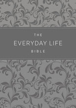 Amplified The Everyday Life Bible-Gray Euroluxe