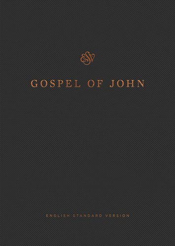 ESV Gospel Of John (Reader's Edition)-Black Softcover