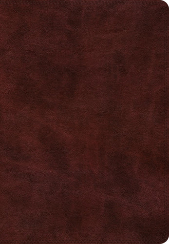 ESV Super Giant Print Bible-Burgundy TruTone