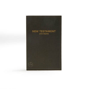 CSB Pocket New Testament With Psalms-Black Softcover