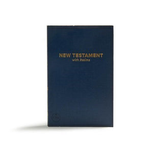 CSB Pocket New Testament With Psalms-Navy Softcover