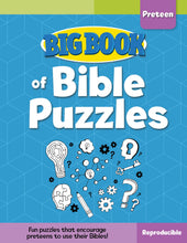 Big Book Of Bible Puzzles For Preteens