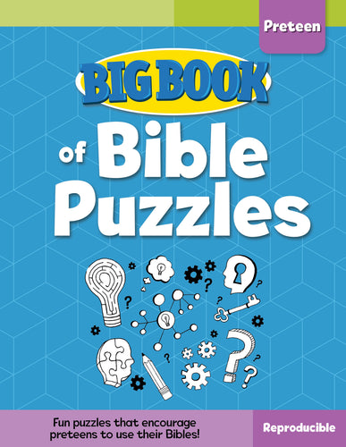 Big Book Of Bible Puzzles For Preteens