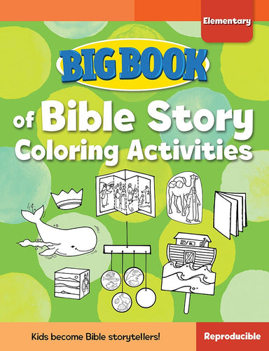 Big Book Of Bible Story Coloring Activities For Elementary Kids