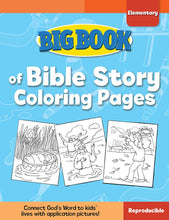Big Book Of Bible Story Coloring Pages For Elementary Kids