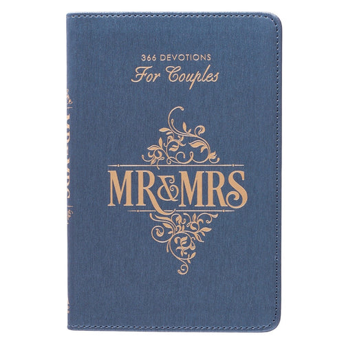 Mr. & Mrs. 366 Devotions For Couples-LuxLeather