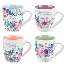 Mug Set-Rejoice (Set Of 4) (MUGS14)