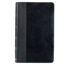 KJV Giant Print Lux-Leather 2-Tone Black (Large Print) (Hardcover)