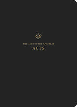 ESV Scripture Journal: Acts-Black Softcover