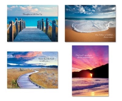 Card-Boxed-Shared Blessings-Encouragement 2-Coastal (Box Of 12)