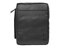 Bible Cover-Imitation Leather-Cross-XLG-Black