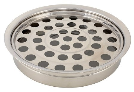 Communion Tray-Stacking-40 Holes-Silver