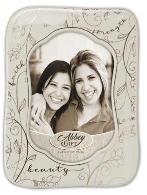 Frame-Faith Strength Beauty (Holds 4 x 6 Photo)