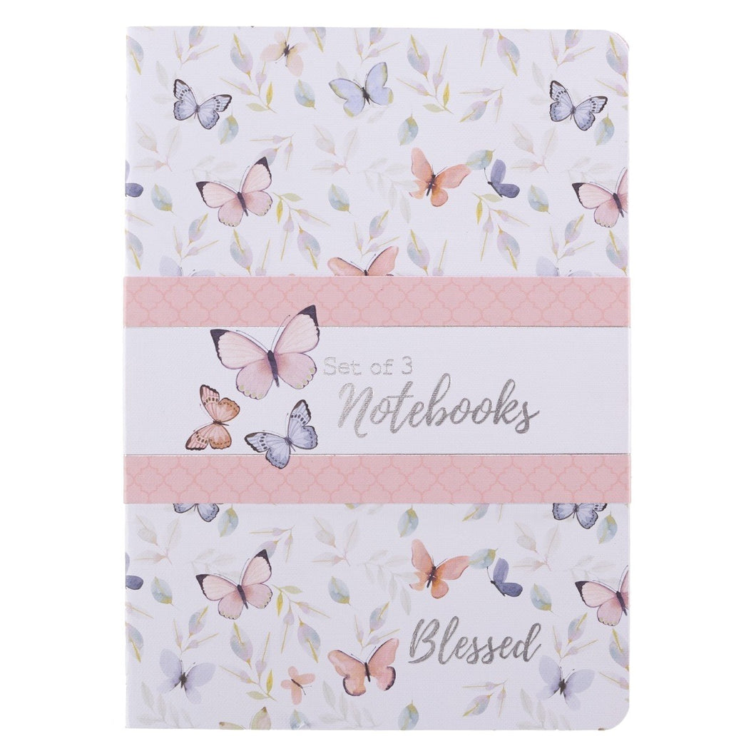 Notebook Set-Blessed-Large (Set Of 3)