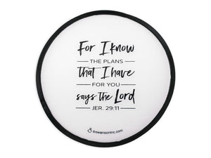 Foldable Hand Fan-Jeremiah 29:11 (Pack Of 6)