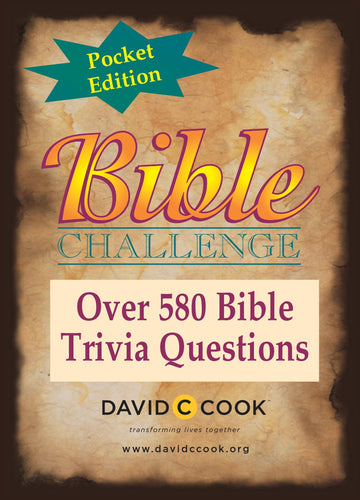 Bible Challenge Game (Pocket Edition) (Ages 12+)