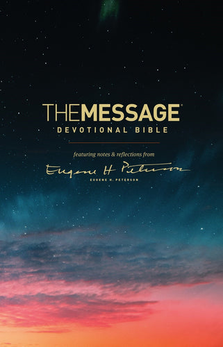 The Message Devotional Bible-Softcover