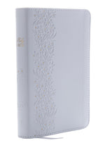 KJV Bride's Bible (Comfort Print)-White Leathersoft