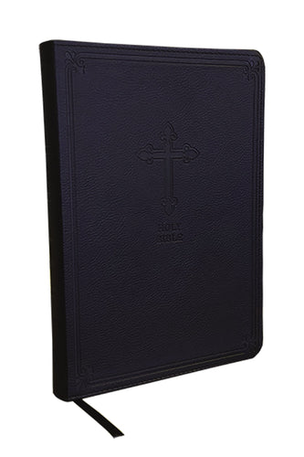 KJV Value Thinline Bible/Large Print (Comfort Print)-Black Leathersoft