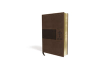 NIV Premium Gift Bible (Comfort Print)-Brown Leathersoft Indexed