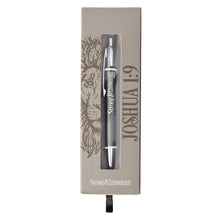Pen-Classic-Gray/Strong & Courageous w/Gift Box