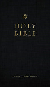 ESV Church Bible-Black Hardcover