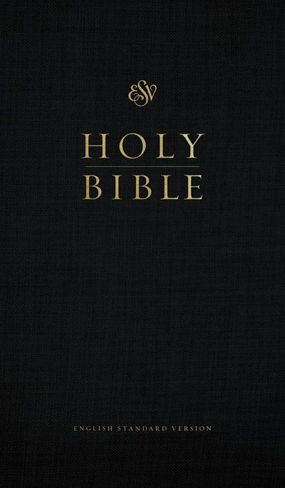 ESV Church Bible-Black Hardcover