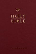 ESV Pew And Worship Bible/Large Print-Burgundy Hardcover