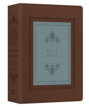 KJV Study Bible/Large Print-Teal Inlay DiCarta Indexed