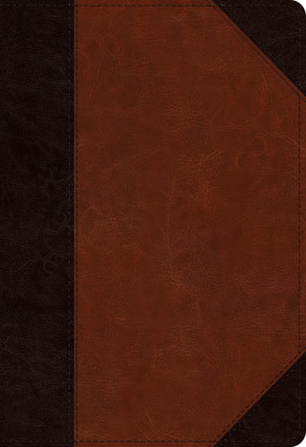 ESV Student Study Bible-Brown/Cordovan Portfolio Design TruTone