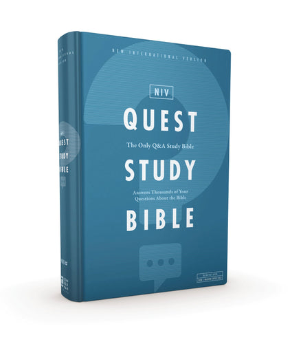 NIV Quest Study Bible (Comfort Print)-Hardcover